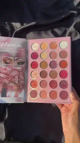 All-in-One Beauty Book Makeup Palette – Eyeshadow, Blush, Highlighter & Lip Color Collection