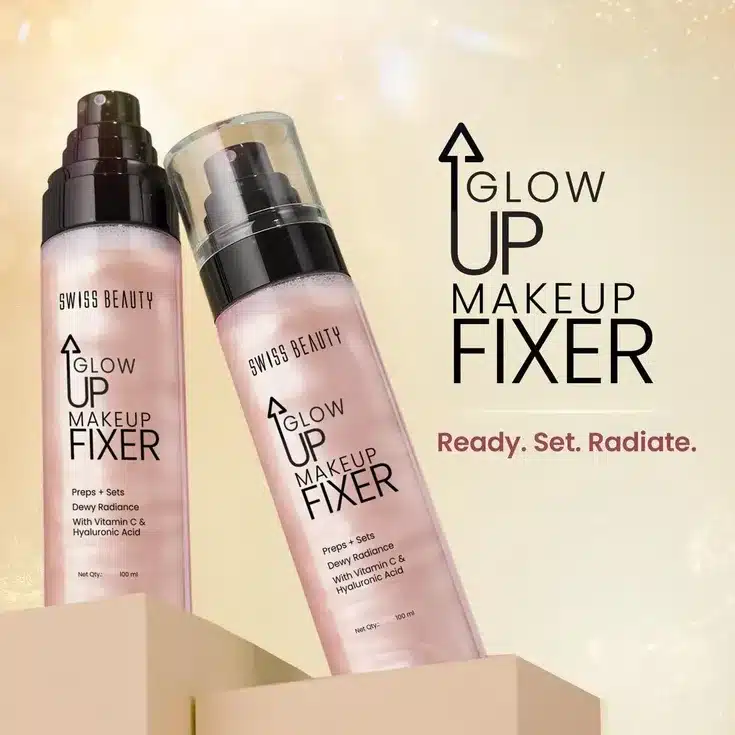 Lumiéra Glow™ Radiance Makeup Setting Spray – Long Lasting Dewy Finish Makeup Fixer (100ml)